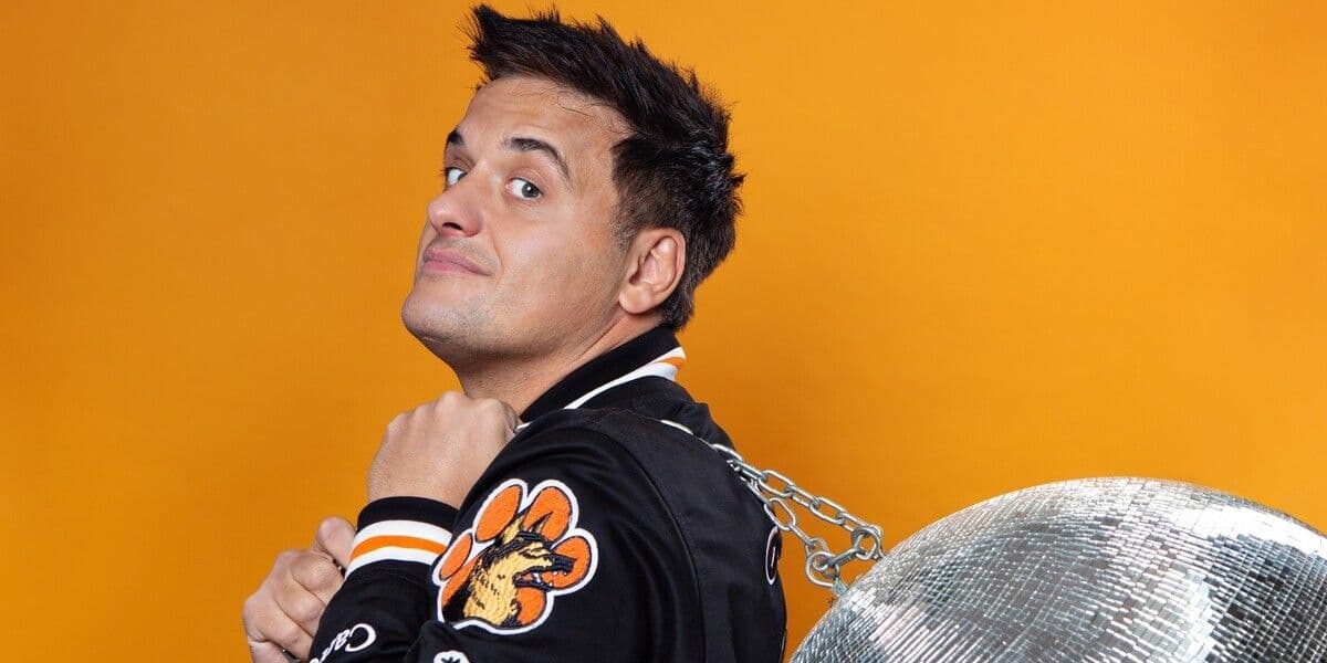 hi. this is george. don't worry about this picture, it is an old photoshoot i did for a different show i am using, to save money. the show is fun and inspirational and stupid and sweet. you'd like it